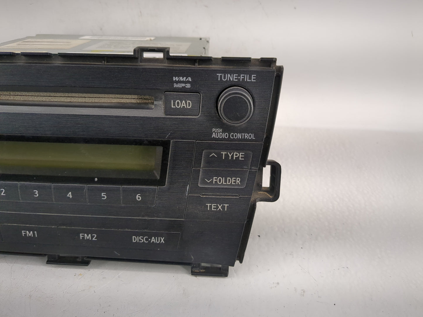 2010-2011 Toyota Prius Radio AM FM Cd Player Receiver Replacement P/N:86120-47370 Fits Fits 2010 2011 OEM Used Auto Parts - 