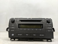 2010-2011 Toyota Prius Radio AM FM Cd Player Receiver Replacement P/N:86120-47370 Fits Fits 2010 2011 OEM Used Auto Parts - 