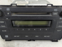 2010-2011 Toyota Prius Radio AM FM Cd Player Receiver Replacement P/N:86120-47370 Fits Fits 2010 2011 OEM Used Auto Parts - 