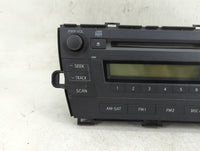 2010-2011 Toyota Prius Radio AM FM Cd Player Receiver Replacement P/N:86120-47290 Fits Fits 2010 2011 OEM Used Auto Parts - 