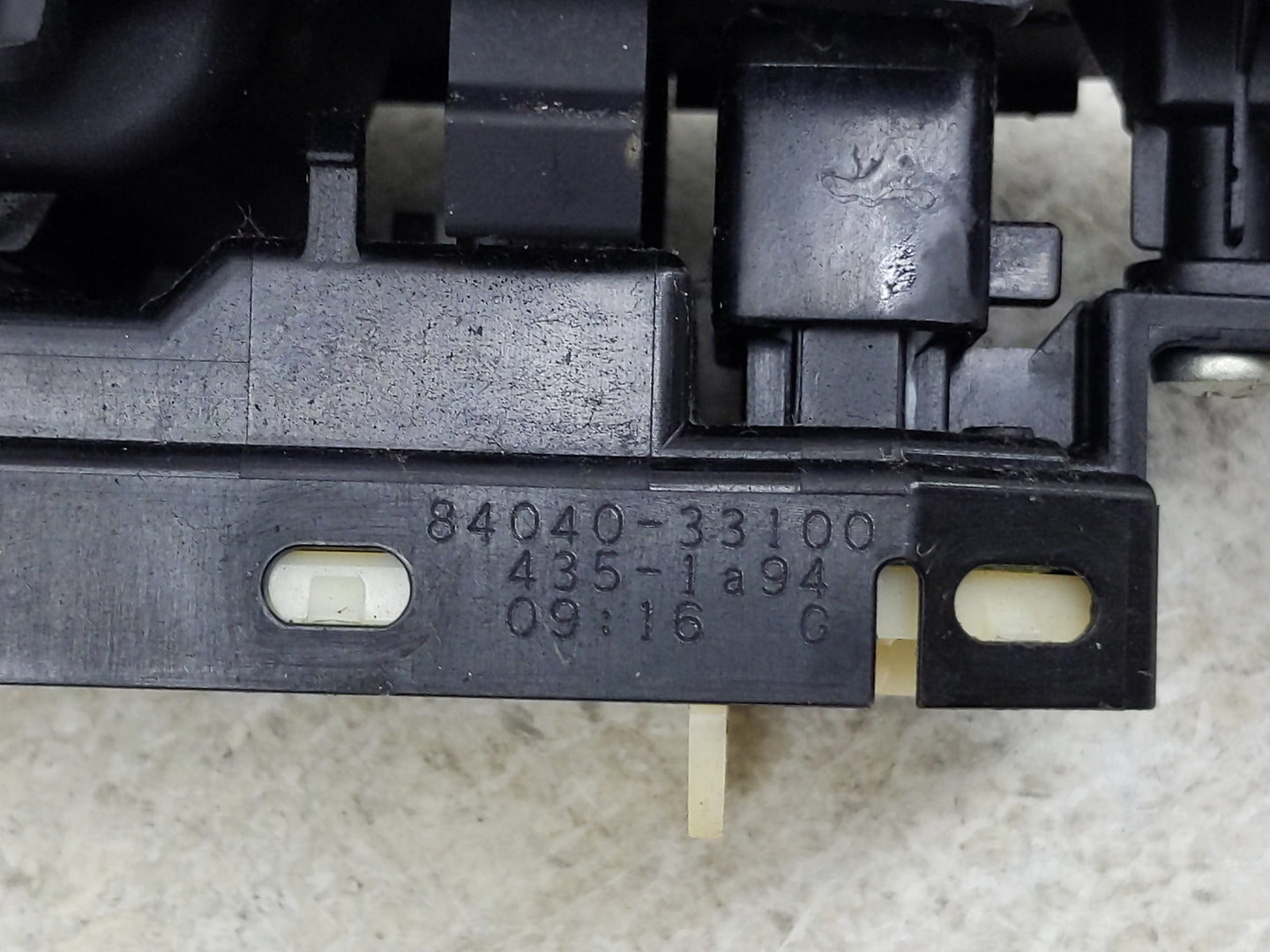 2010-2014 Toyota Prius Master Power Window Switch Replacement Driver Side Left P/N:84040-33100 Fits OEM Used Auto Parts - Oe