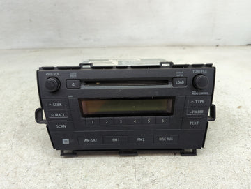 2010-2011 Toyota Prius Radio AM FM Cd Player Receiver Replacement P/N:86120-47370 Fits Fits 2010 2011 OEM Used Auto Parts - 