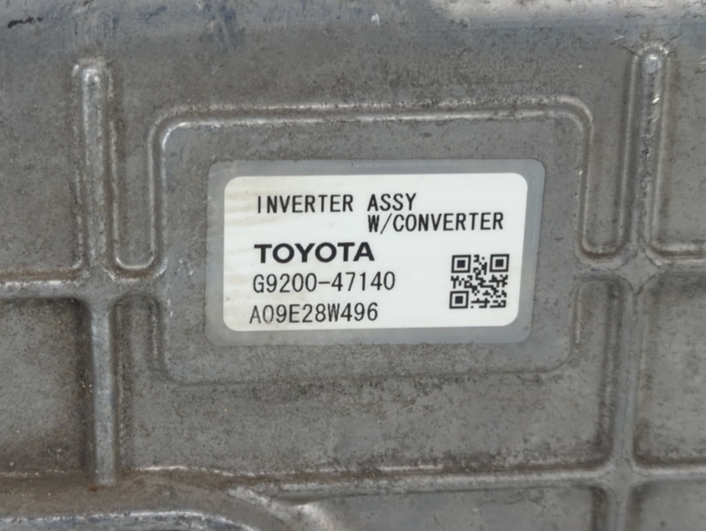 2010-2011 Toyota Prius Hybrid DC Synergy Drive Power Inverter P/N:G9200-47140 Fits Fits 2010 2011 OEM Used Auto Parts - Oemu