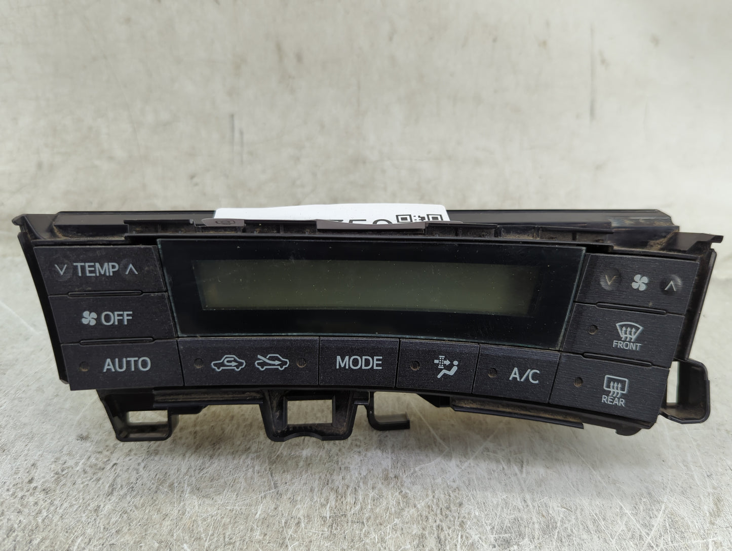 2010-2011 Toyota Prius Climate Control Module Temperature AC/Heater Replacement Fits Fits 2010 2011 OEM Used Auto Parts - Oe