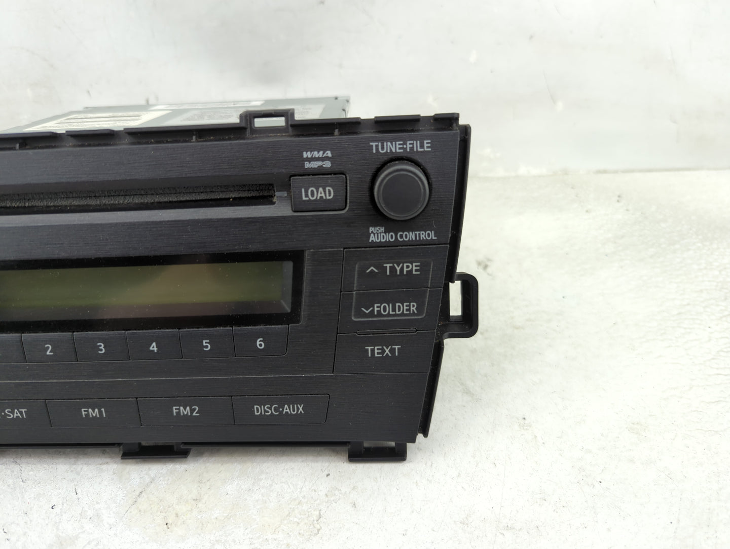 2010-2011 Toyota Prius Radio AM FM Cd Player Receiver Replacement P/N:86120-47370 CQ-KS0960AJ Fits Fits 2010 2011 OEM Used A