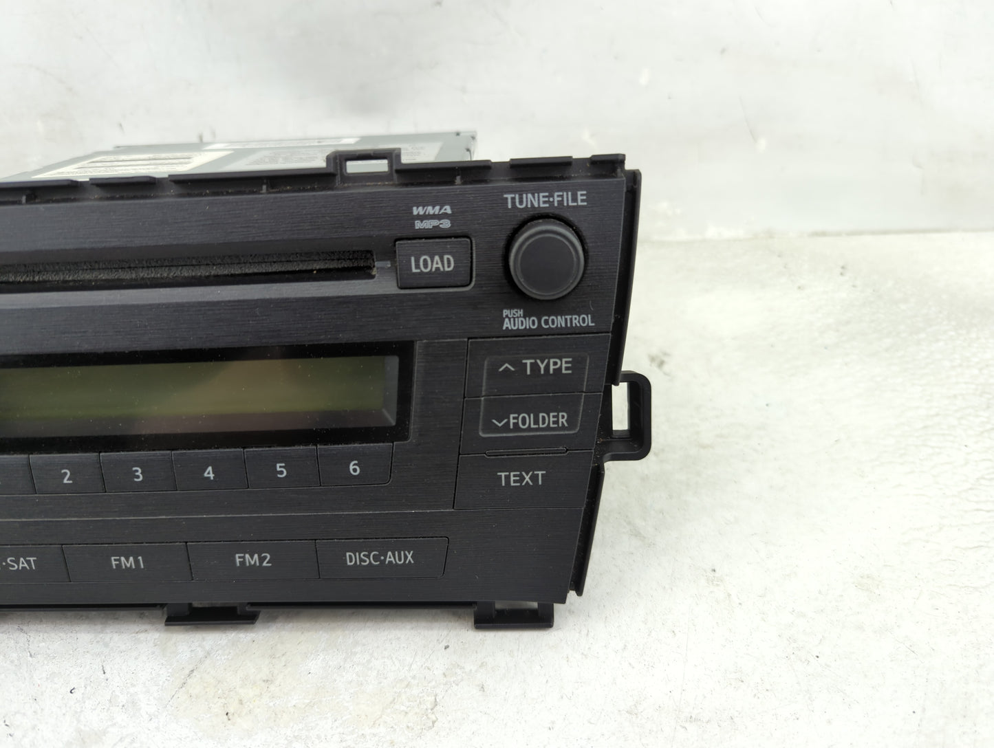2010-2011 Toyota Prius Radio AM FM Cd Player Receiver Replacement P/N:86120-47370 CQ-KS0960AJ Fits Fits 2010 2011 OEM Used A