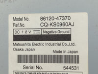 2010-2011 Toyota Prius Radio AM FM Cd Player Receiver Replacement P/N:86120-47370 CQ-KS0960AJ Fits Fits 2010 2011 OEM Used A