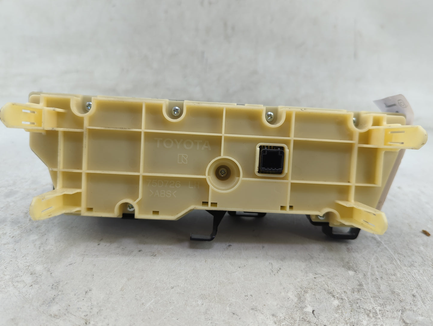 2010-2011 Toyota Prius Climate Control Module Temperature AC/Heater Replacement P/N:75D726 Fits Fits 2010 2011 OEM Used Auto
