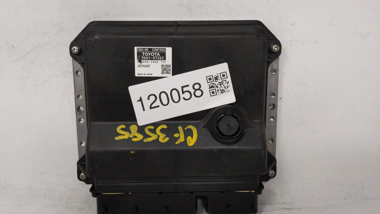 2010 Toyota Prius PCM Engine Control Computer ECU ECM PCU OEM P/N:89661-47262 89681-47081 Fits OEM Used Auto Parts - Oemused