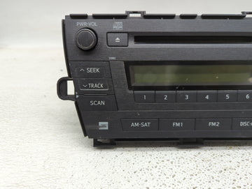2010-2011 Toyota Prius Radio AM FM Cd Player Receiver Replacement P/N:86120-47370 Fits Fits 2010 2011 OEM Used Auto Parts