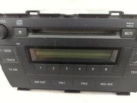 2010-2011 Toyota Prius Radio AM FM Cd Player Receiver Replacement P/N:86120-47290 CQ-JS0960AJ Fits Fits 2010 2011 OEM Used A