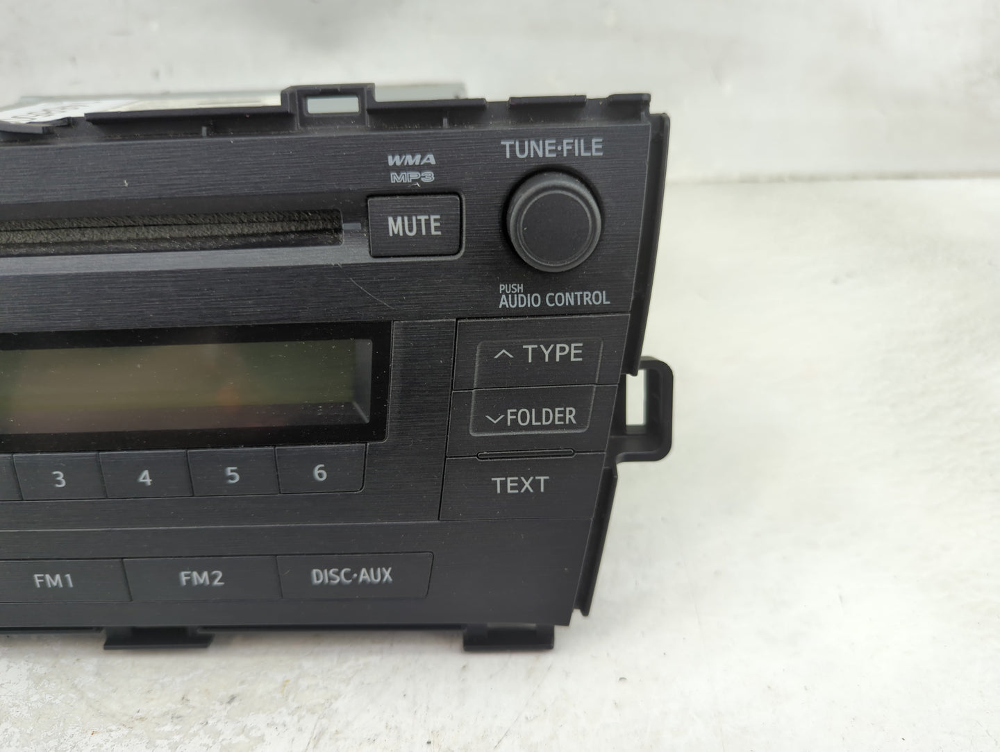 2010-2011 Toyota Prius Radio AM FM Cd Player Receiver Replacement P/N:86120-47290 CQ-JS0960AJ Fits Fits 2010 2011 OEM Used A