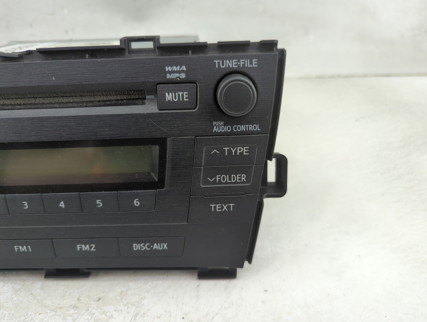 2010-2011 Toyota Prius Radio AM FM Cd Player Receiver Replacement P/N:86120-47290 CQ-JS0960AJ Fits Fits 2010 2011 OEM Used A
