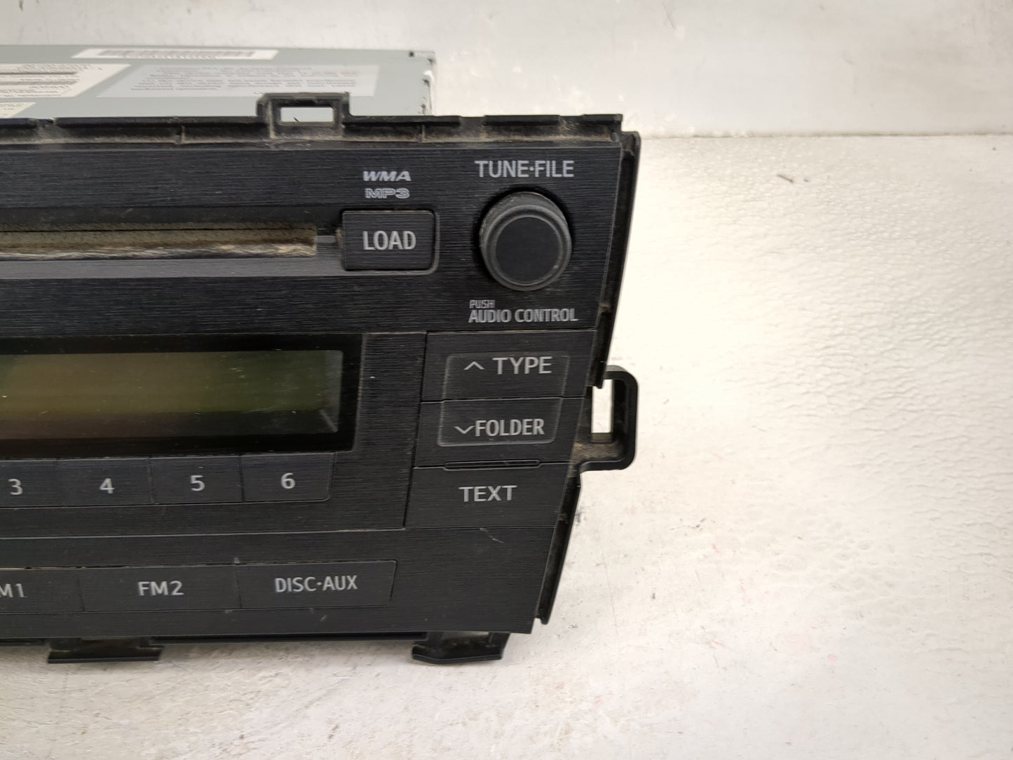 2010-2011 Toyota Prius Radio AM FM Cd Player Receiver Replacement P/N:86120-47370 CQ-KS0960AJ Fits Fits 2010 2011 OEM Used A