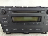 2010-2011 Toyota Prius Radio AM FM Cd Player Receiver Replacement P/N:86120-47370 CQ-KS0960AJ Fits Fits 2010 2011 OEM Used A