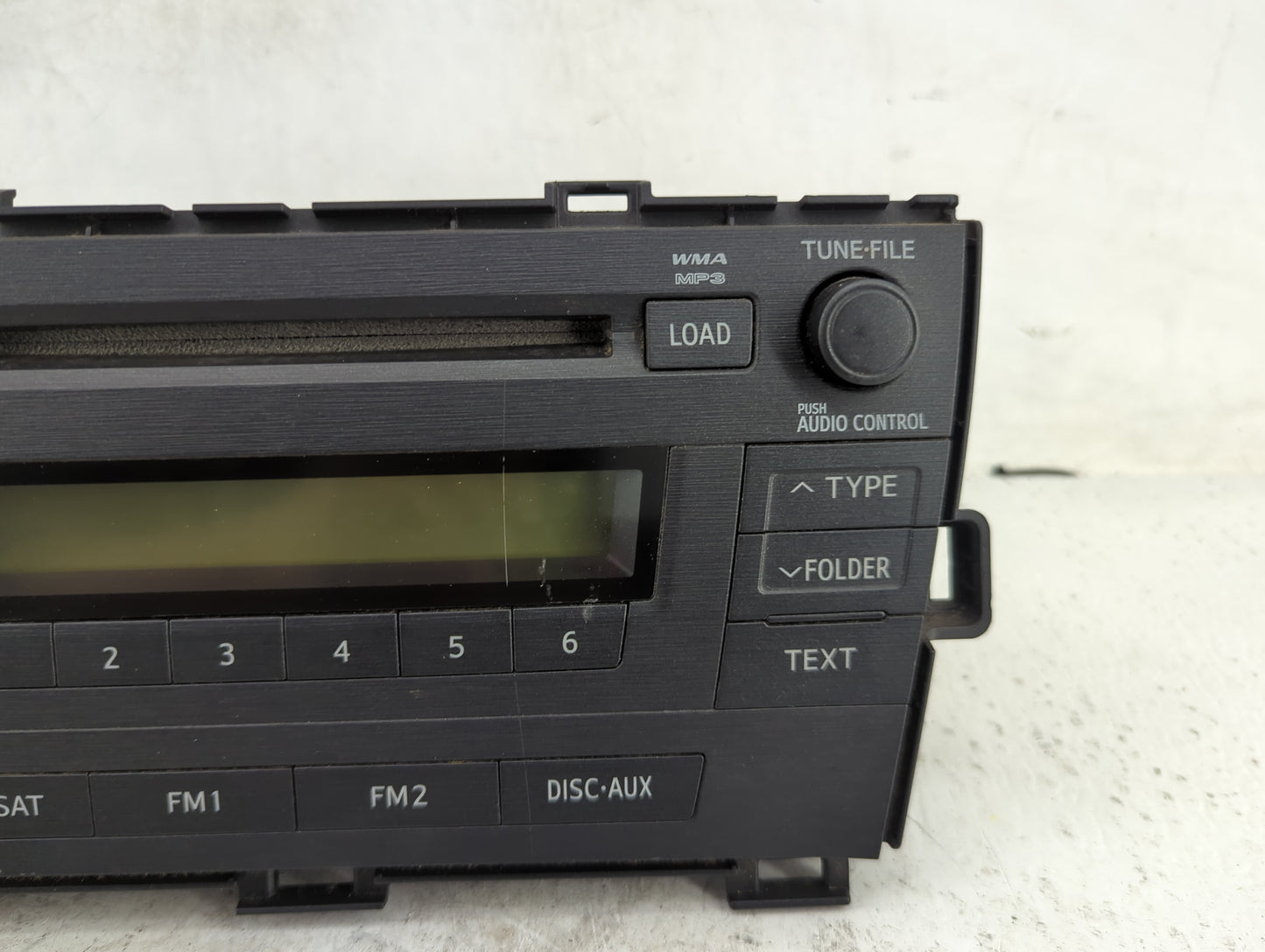 2010-2011 Toyota Prius Radio AM FM Cd Player Receiver Replacement P/N:86120-47370 CQ-KS0960AJ Fits Fits 2010 2011 OEM Used A