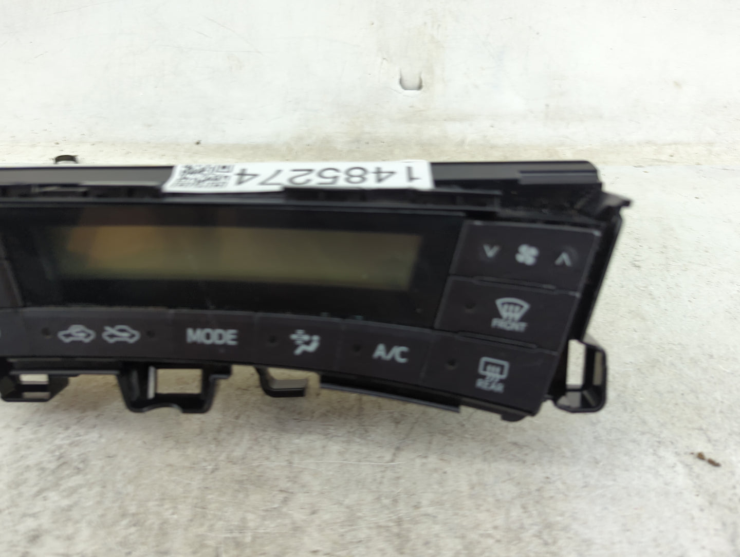 2010-2011 Toyota Prius Climate Control Module Temperature AC/Heater Replacement Fits Fits 2010 2011 OEM Used Auto Parts - Oe
