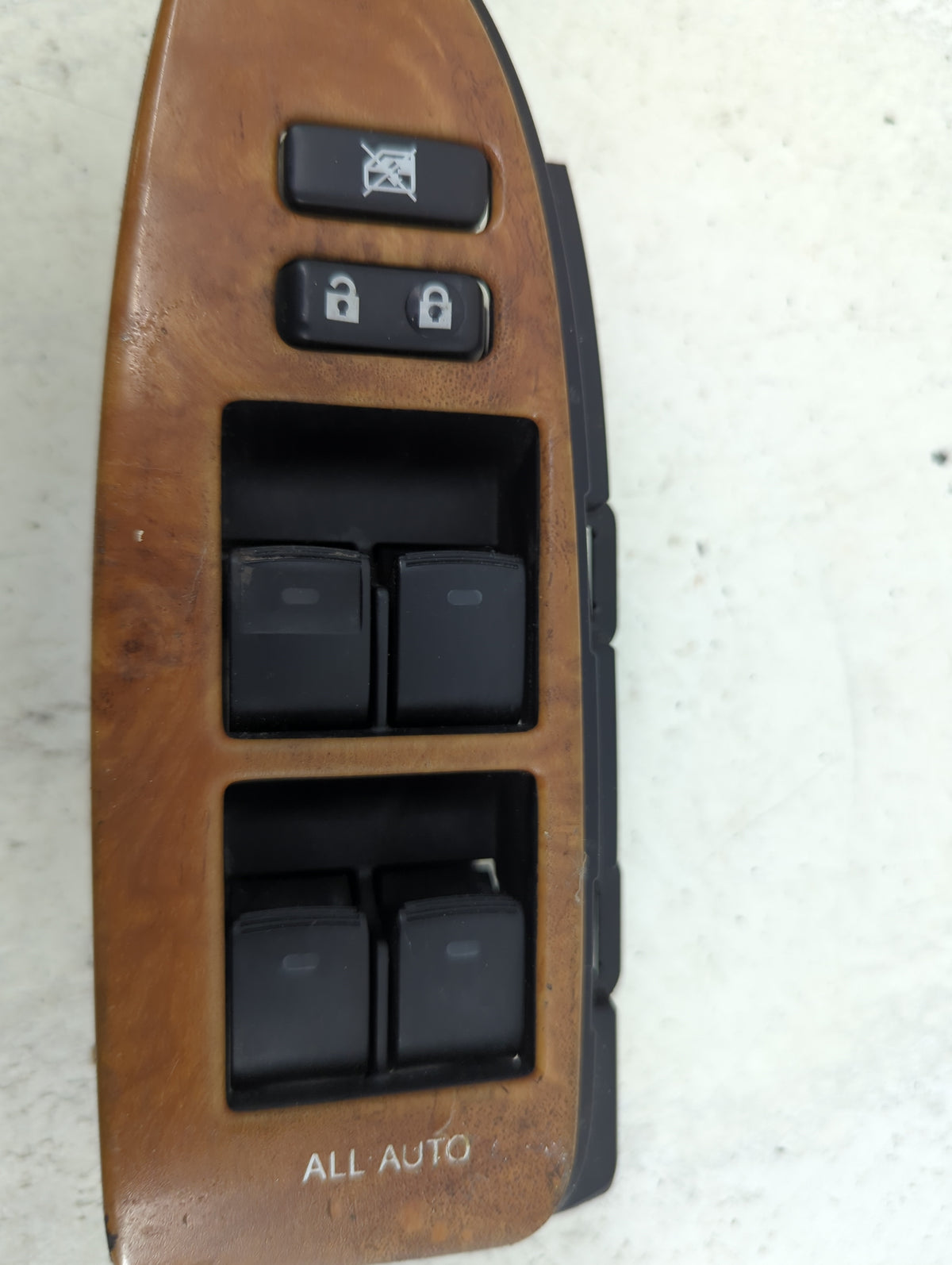 2010 Toyota Prius Master Power Window Switch Replacement Driver Side Left Fits OEM Used Auto Parts - Oemusedautoparts1.com