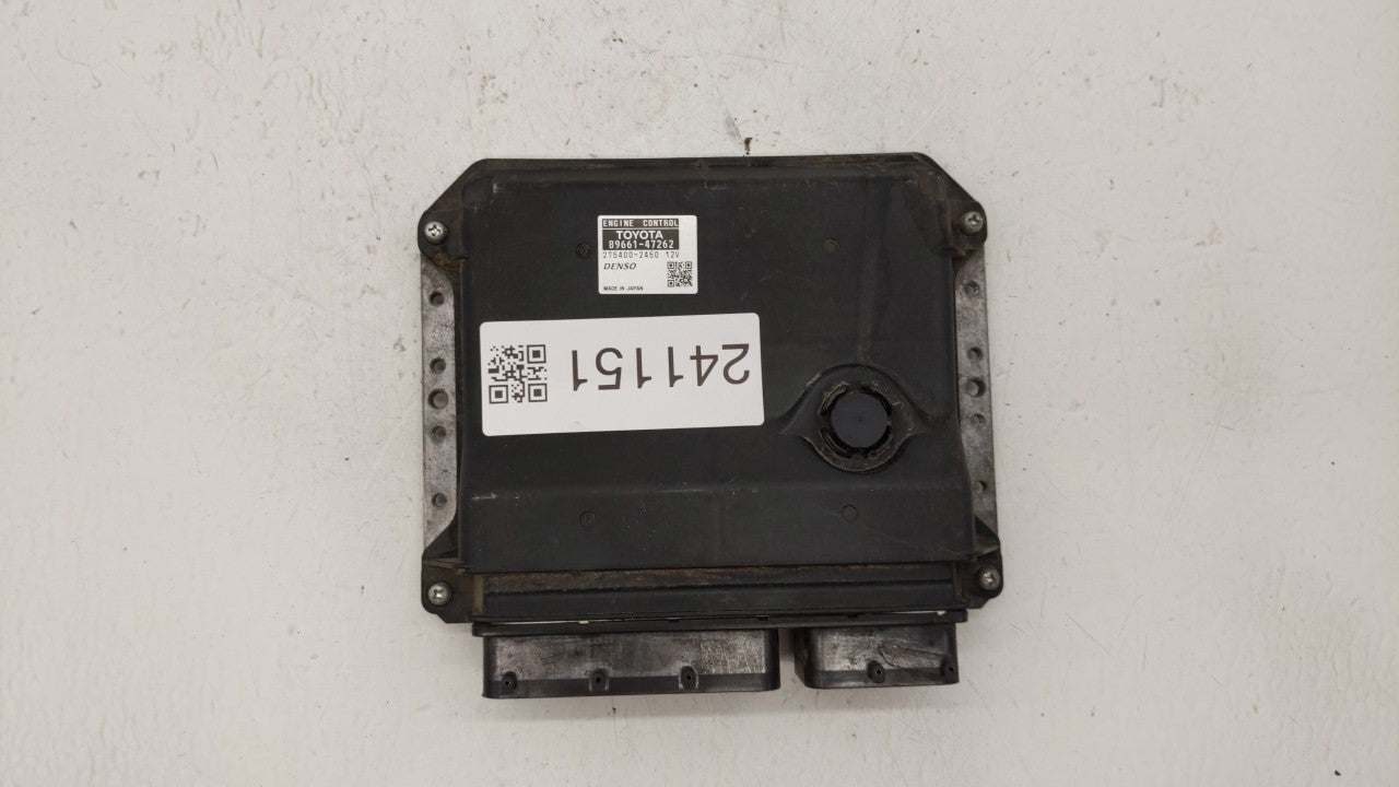 2010 Toyota Prius PCM Engine Control Computer ECU ECM PCU OEM P/N:89661-47262 89681-47081, 89661-47261 Fits OEM Used Auto Pa