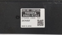 2010 Toyota Prius PCM Engine Control Computer ECU ECM PCU OEM P/N:89661-47262 89681-47081, 89661-47261 Fits OEM Used Auto Pa