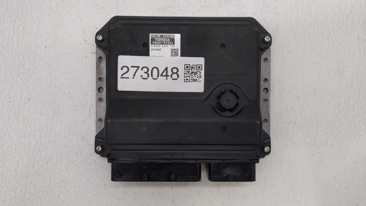 2010 Toyota Prius PCM Engine Control Computer ECU ECM PCU OEM P/N:89661-47262 89681-47081, 89661-47261 Fits OEM Used Auto Pa