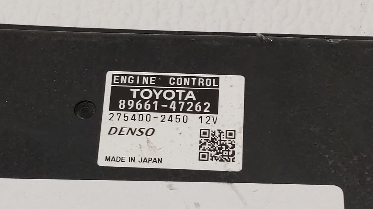 2010 Toyota Prius PCM Engine Control Computer ECU ECM PCU OEM P/N:89661-47262 89681-47081, 89661-47261 Fits OEM Used Auto Pa
