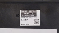 2010 Toyota Prius PCM Engine Control Computer ECU ECM PCU OEM P/N:89661-47262 89681-47081, 89661-47261 Fits OEM Used Auto Pa