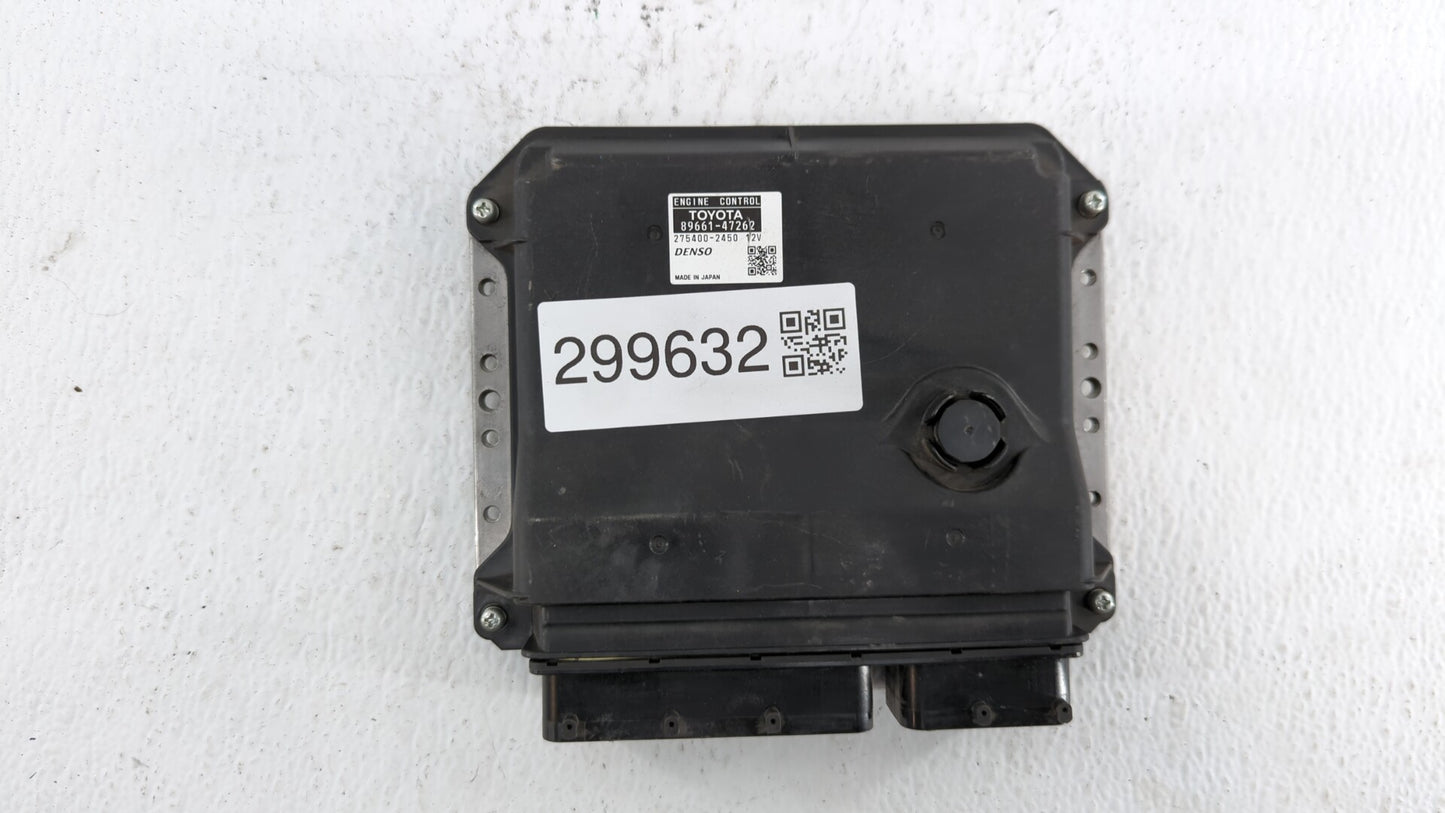 2010 Toyota Prius PCM Engine Control Computer ECU ECM PCU OEM P/N:89661-47262 89681-47081, 89661-47261 Fits OEM Used Auto Pa