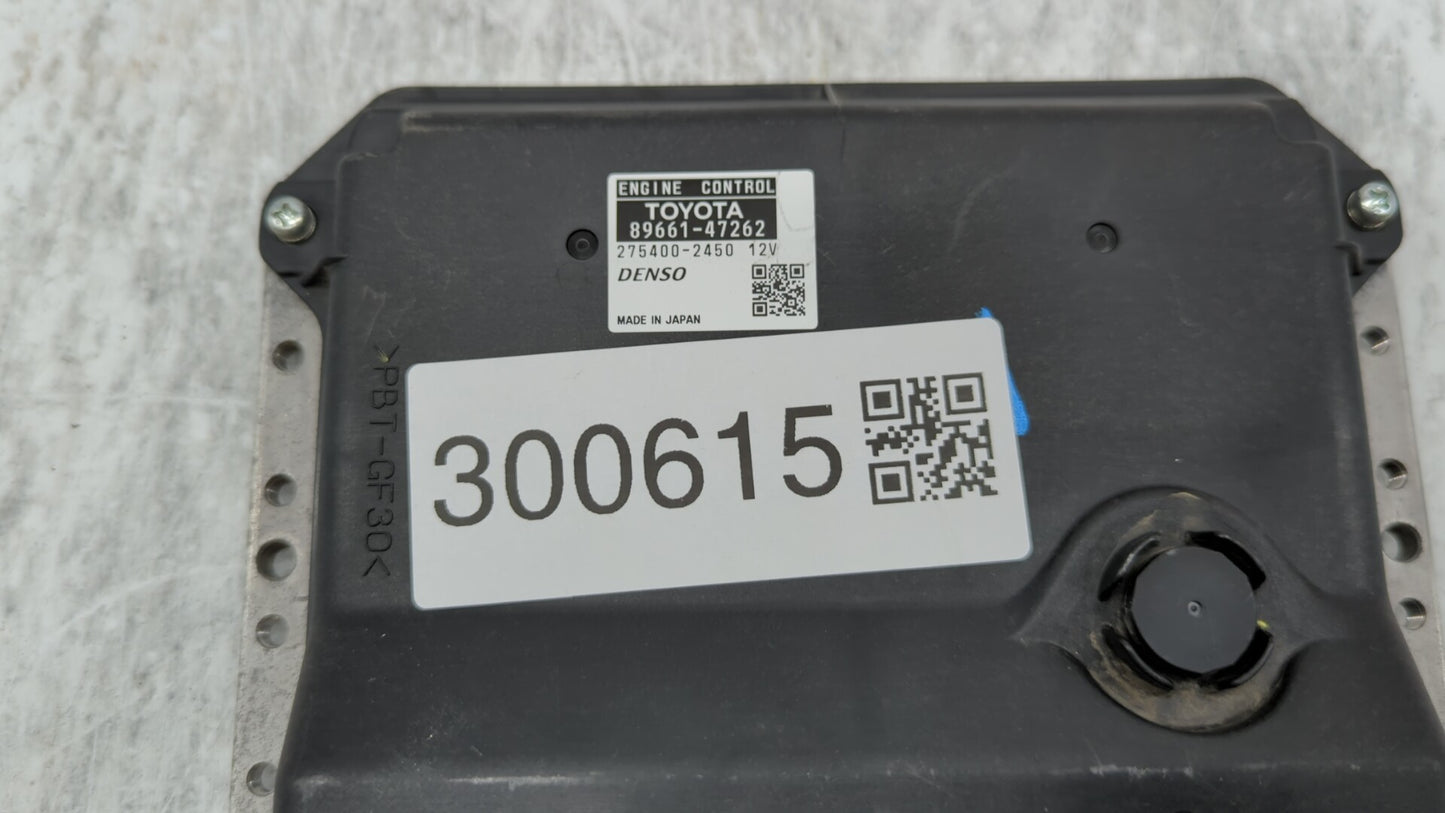 2010 Toyota Prius PCM Engine Control Computer ECU ECM PCU OEM P/N:89661-47262 89681-47081, 89661-47261 Fits OEM Used Auto Pa