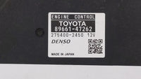 2010 Toyota Prius PCM Engine Control Computer ECU ECM PCU OEM P/N:89661-47262 89681-47081, 89661-47261 Fits OEM Used Auto Pa