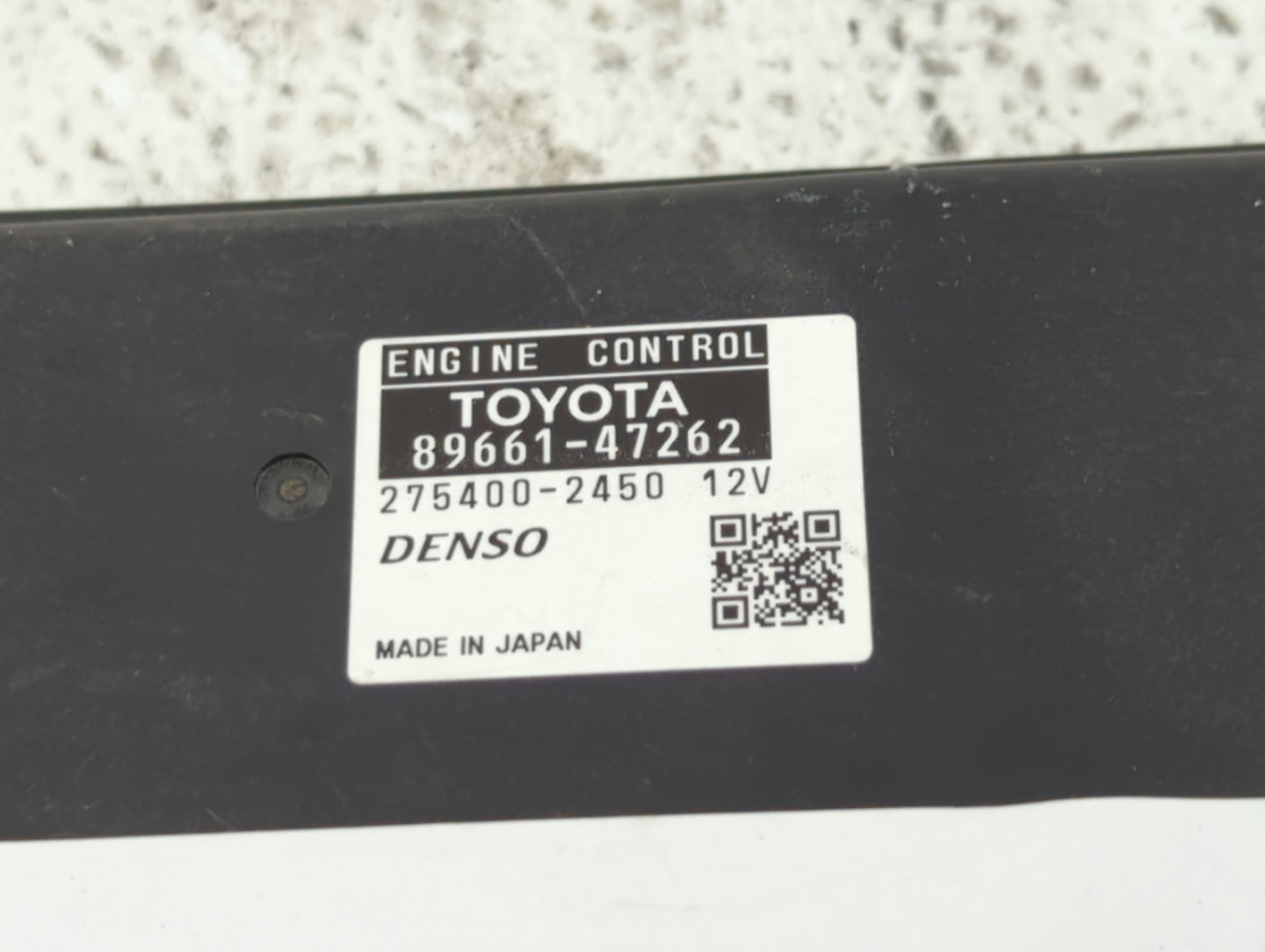 2010 Toyota Prius PCM Engine Control Computer ECU ECM PCU OEM P/N:89661-47262 89681-47081, 89661-47261 Fits OEM Used Auto Pa