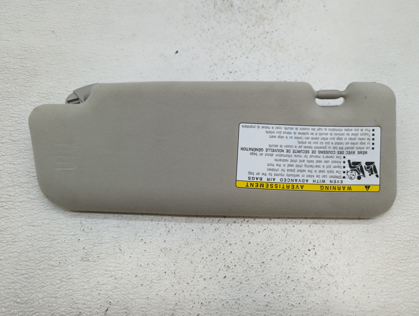 2010-2015 Toyota Prius Sun Visor Shade Replacement Passenger Right Mirror Fits Fits 2010 2011 2012 2013 2014 2015 OEM Used A