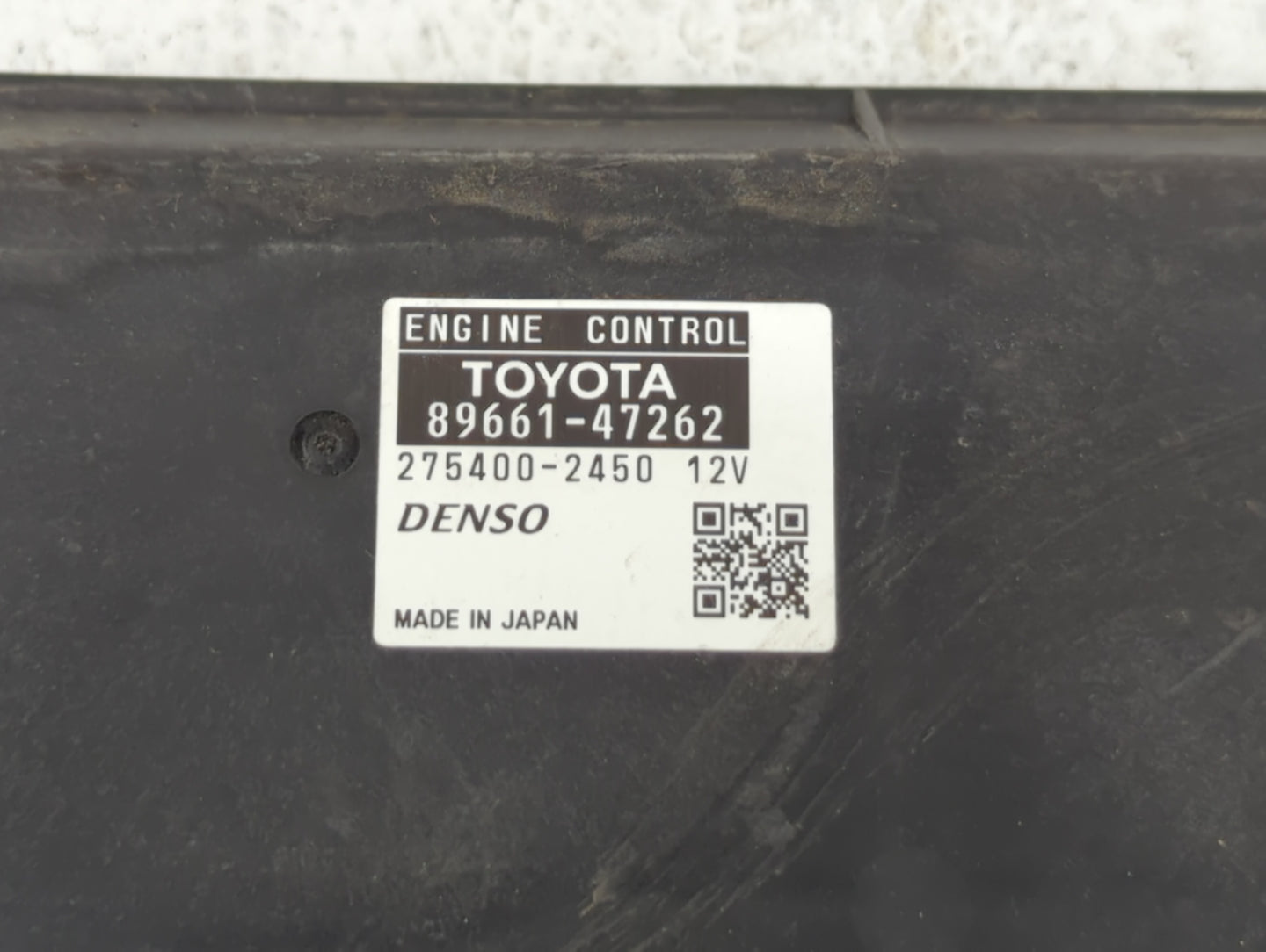 2010 Toyota Prius PCM Engine Control Computer ECU ECM PCU OEM P/N:89661-47262 89681-47081, 89661-47261 Fits OEM Used Auto Pa