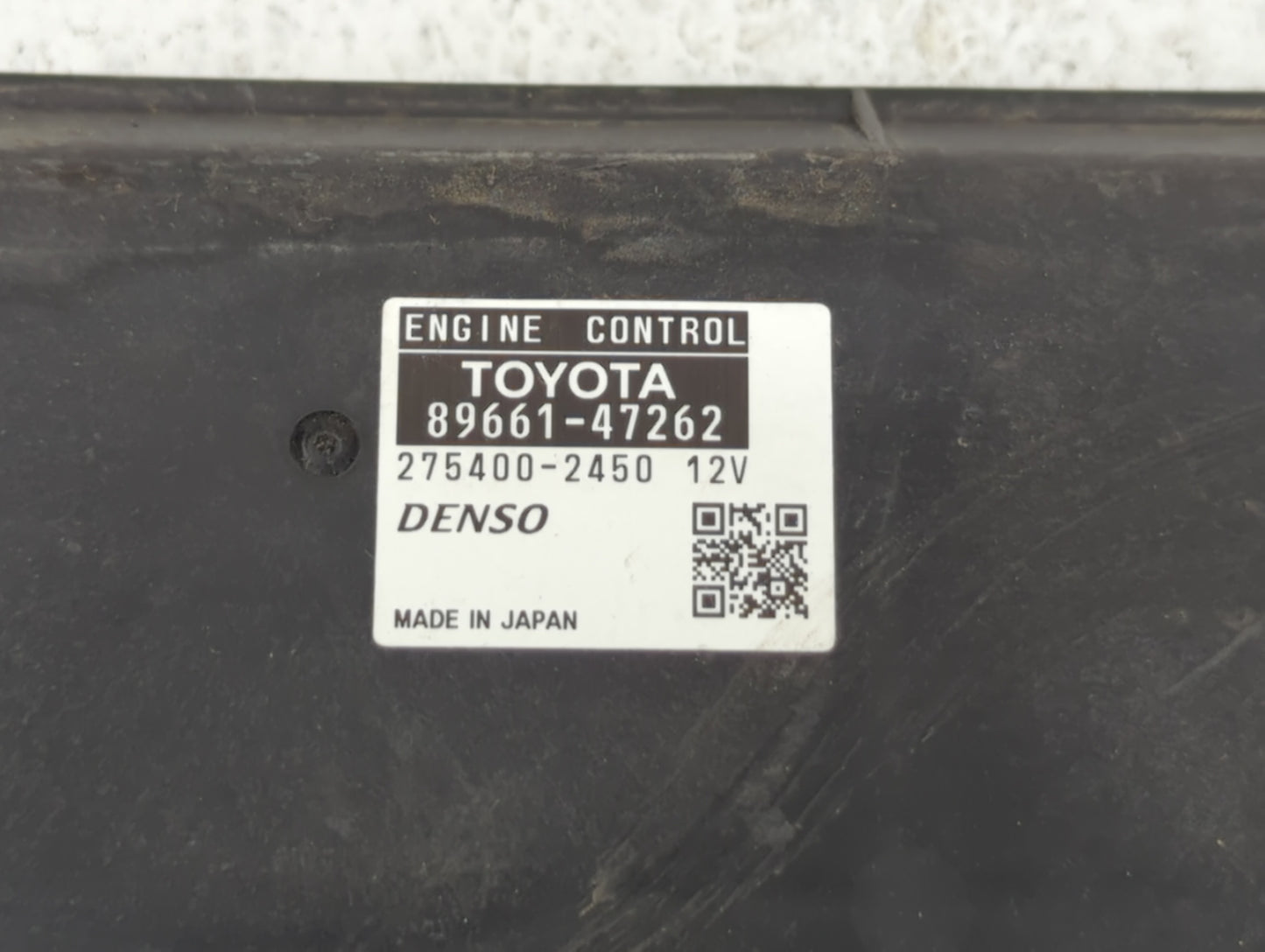 2010 Toyota Prius PCM Engine Control Computer ECU ECM PCU OEM P/N:89661-47262 89681-47081, 89661-47261 Fits OEM Used Auto Pa