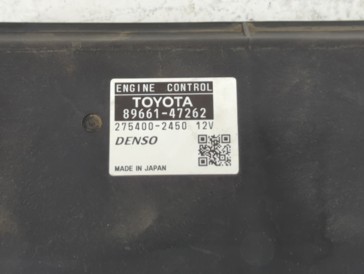 2010 Toyota Prius PCM Engine Control Computer ECU ECM PCU OEM P/N:89661-47262 89681-47081, 89661-47261 Fits OEM Used Auto Pa