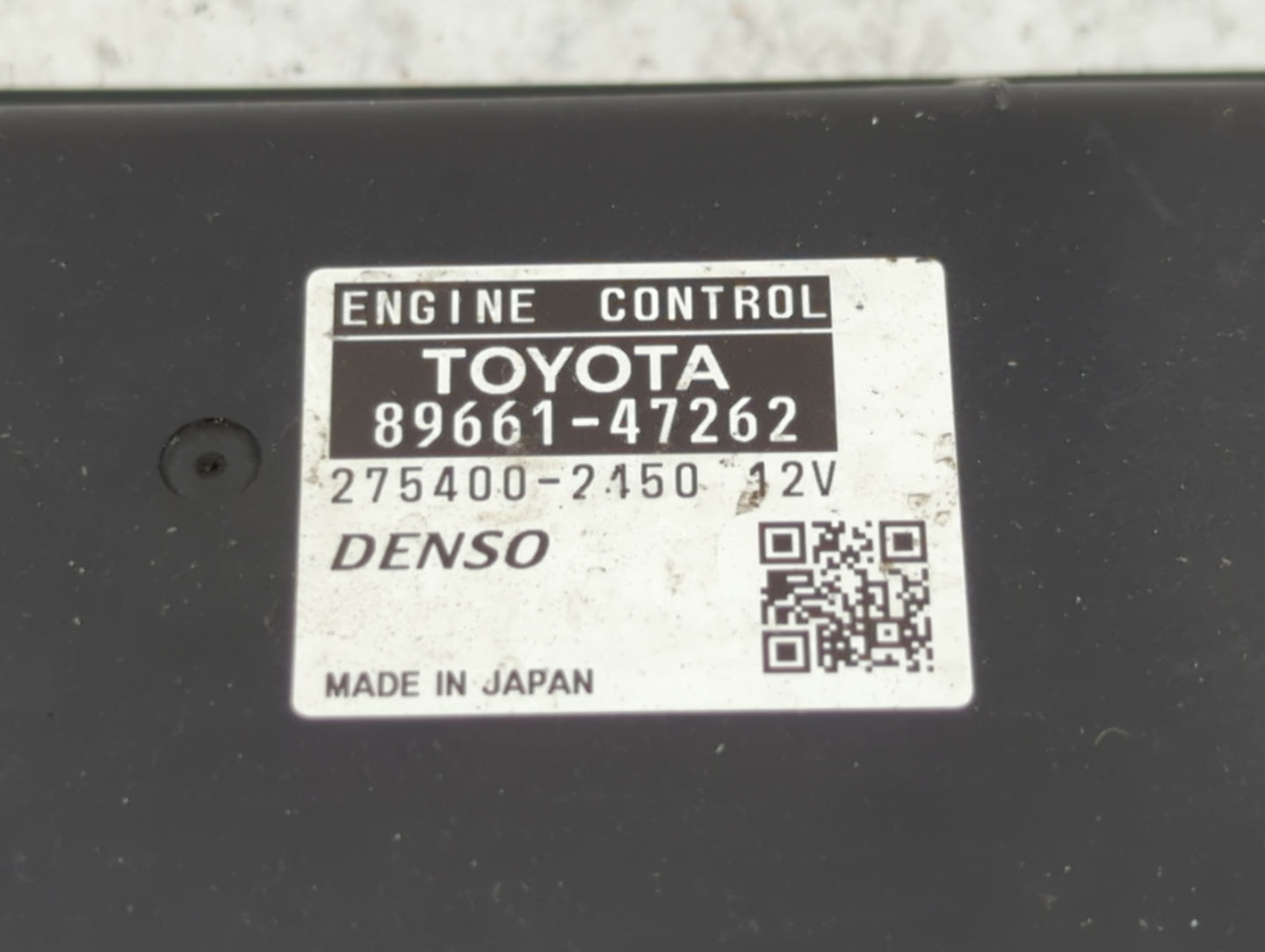 2010 Toyota Prius PCM Engine Control Computer ECU ECM PCU OEM P/N:89661-47262 Fits OEM Used Auto Parts - Oemusedautoparts1.c