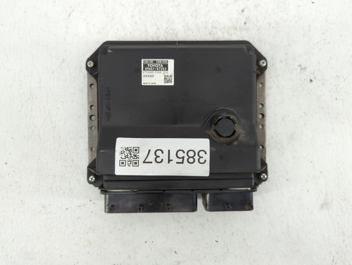 2010 Toyota Prius PCM Engine Control Computer ECU ECM PCU OEM P/N:89661-47262 Fits OEM Used Auto Parts - Oemusedautoparts1.c
