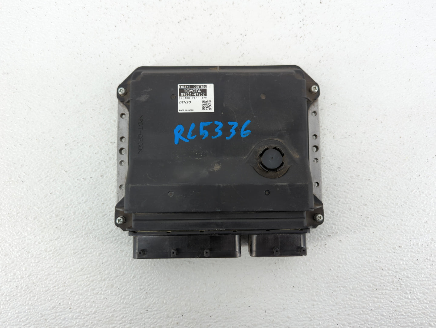 2010 Toyota Prius PCM Engine Control Computer ECU ECM PCU OEM P/N:89661-47262 Fits OEM Used Auto Parts - Oemusedautoparts1.c