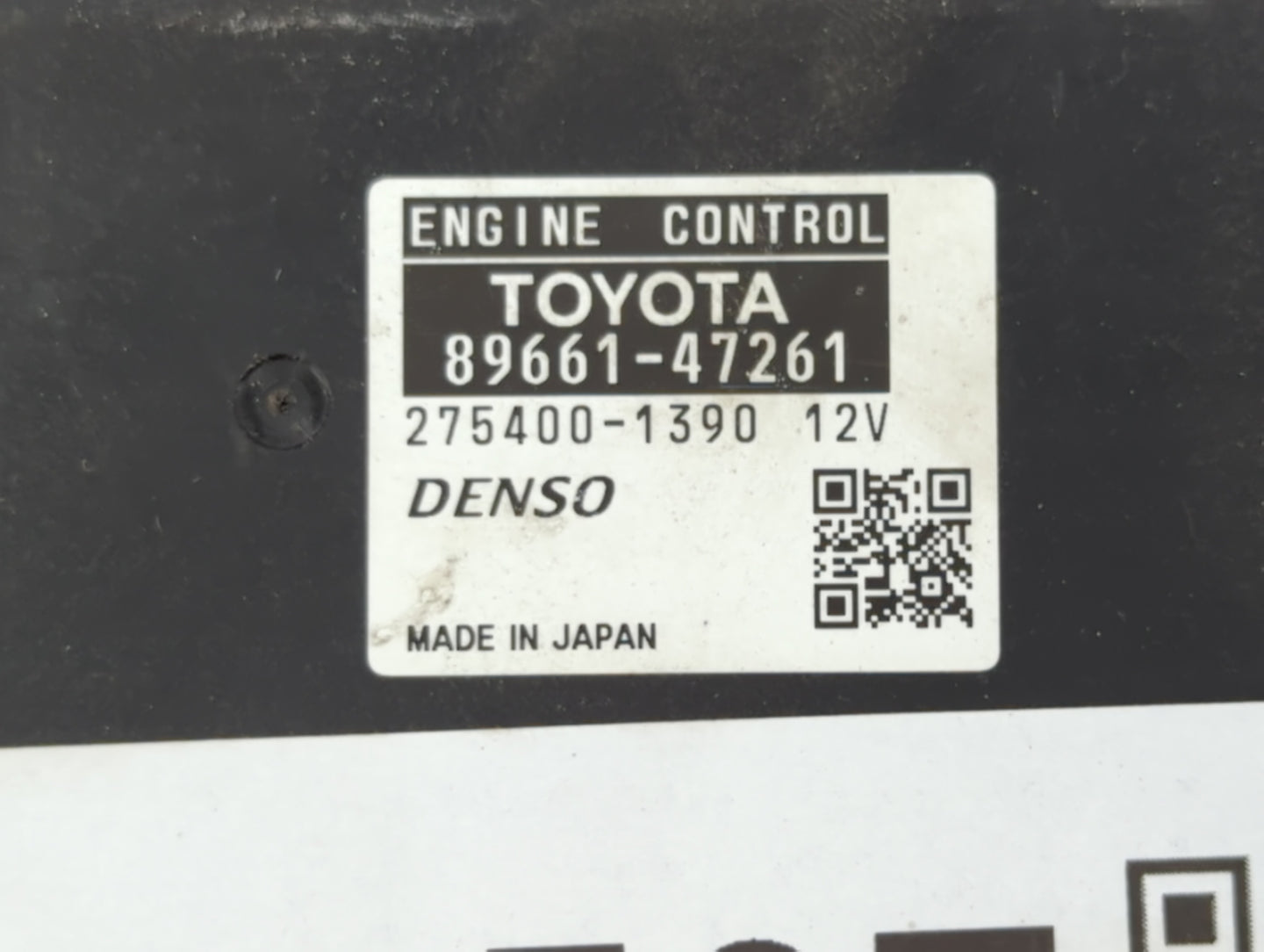2010 Toyota Prius PCM Engine Control Computer ECU ECM PCU OEM P/N:89661-47261 89661-47262 Fits OEM Used Auto Parts - Oemused