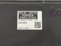 2010 Toyota Prius PCM Engine Control Computer ECU ECM PCU OEM P/N:89661-47262 Fits OEM Used Auto Parts - Oemusedautoparts1.c