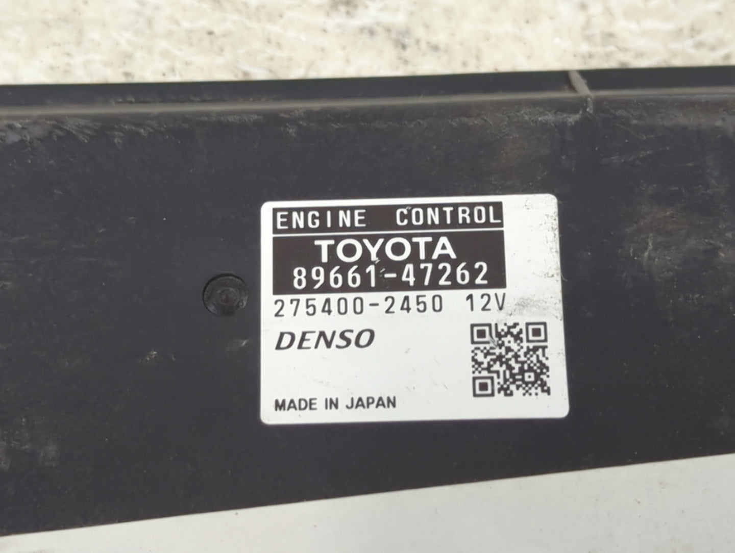 2010 Toyota Prius PCM Engine Control Computer ECU ECM PCU OEM P/N:275400-2450 89661-47262 Fits OEM Used Auto Parts - Oemused