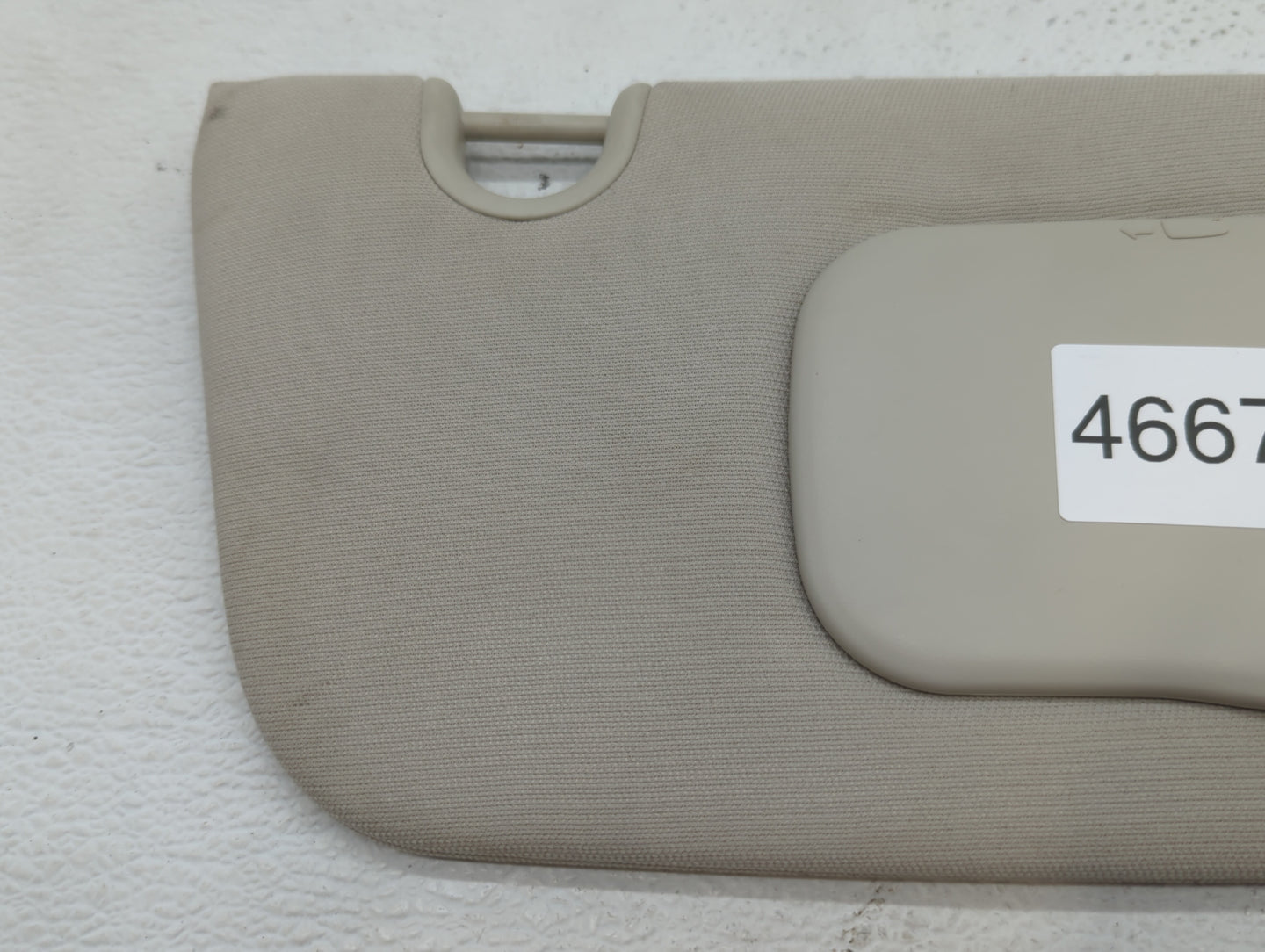 2010-2015 Toyota Prius Sun Visor Shade Replacement Passenger Right Mirror Fits Fits 2010 2011 2012 2013 2014 2015 OEM Used A