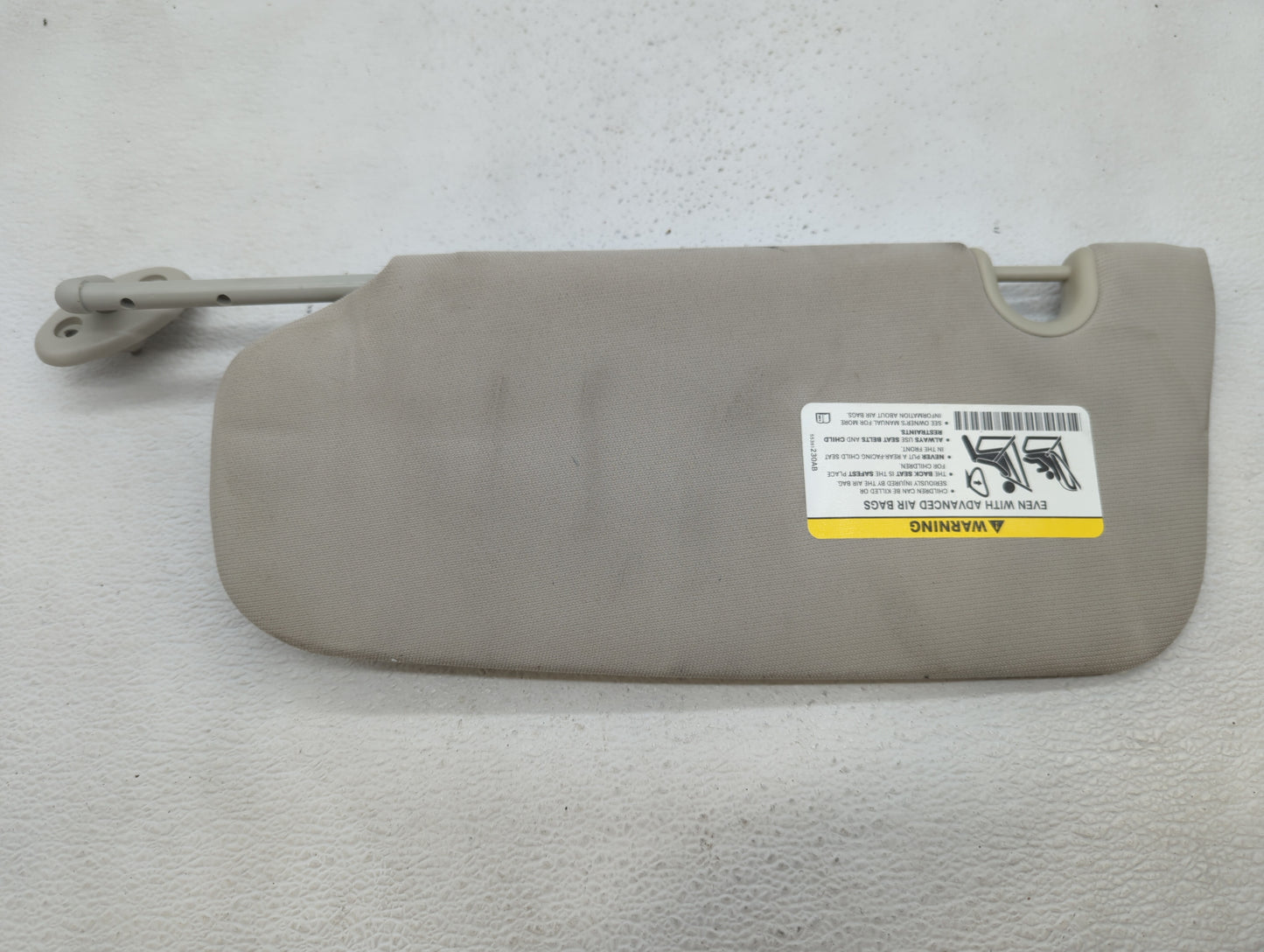 2010-2015 Toyota Prius Sun Visor Shade Replacement Passenger Right Mirror Fits Fits 2010 2011 2012 2013 2014 2015 OEM Used A