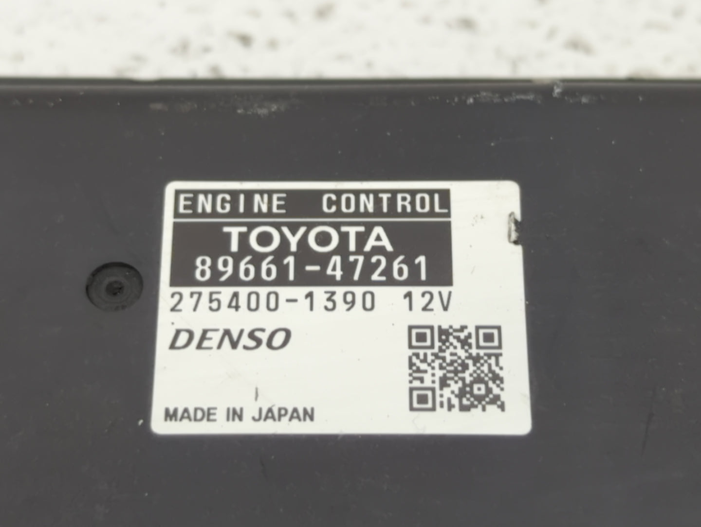 2010 Toyota Prius PCM Engine Control Computer ECU ECM PCU OEM P/N:89661-47261 89661-47262 Fits OEM Used Auto Parts - Oemused
