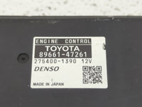 2010 Toyota Prius PCM Engine Control Computer ECU ECM PCU OEM P/N:89661-47261 89661-47262 Fits OEM Used Auto Parts - Oemused
