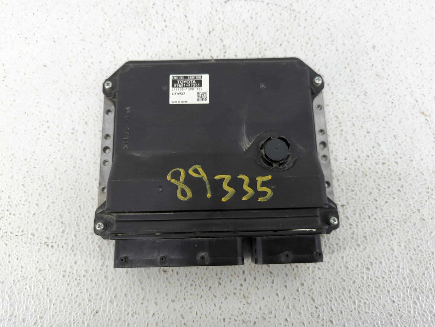 2010 Toyota Prius PCM Engine Control Computer ECU ECM PCU OEM P/N:89661-47261 89661-47262 Fits OEM Used Auto Parts - Oemused