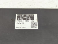2010 Toyota Prius PCM Engine Control Computer ECU ECM PCU OEM P/N:89661-47261 89661-47262 Fits OEM Used Auto Parts - Oemused