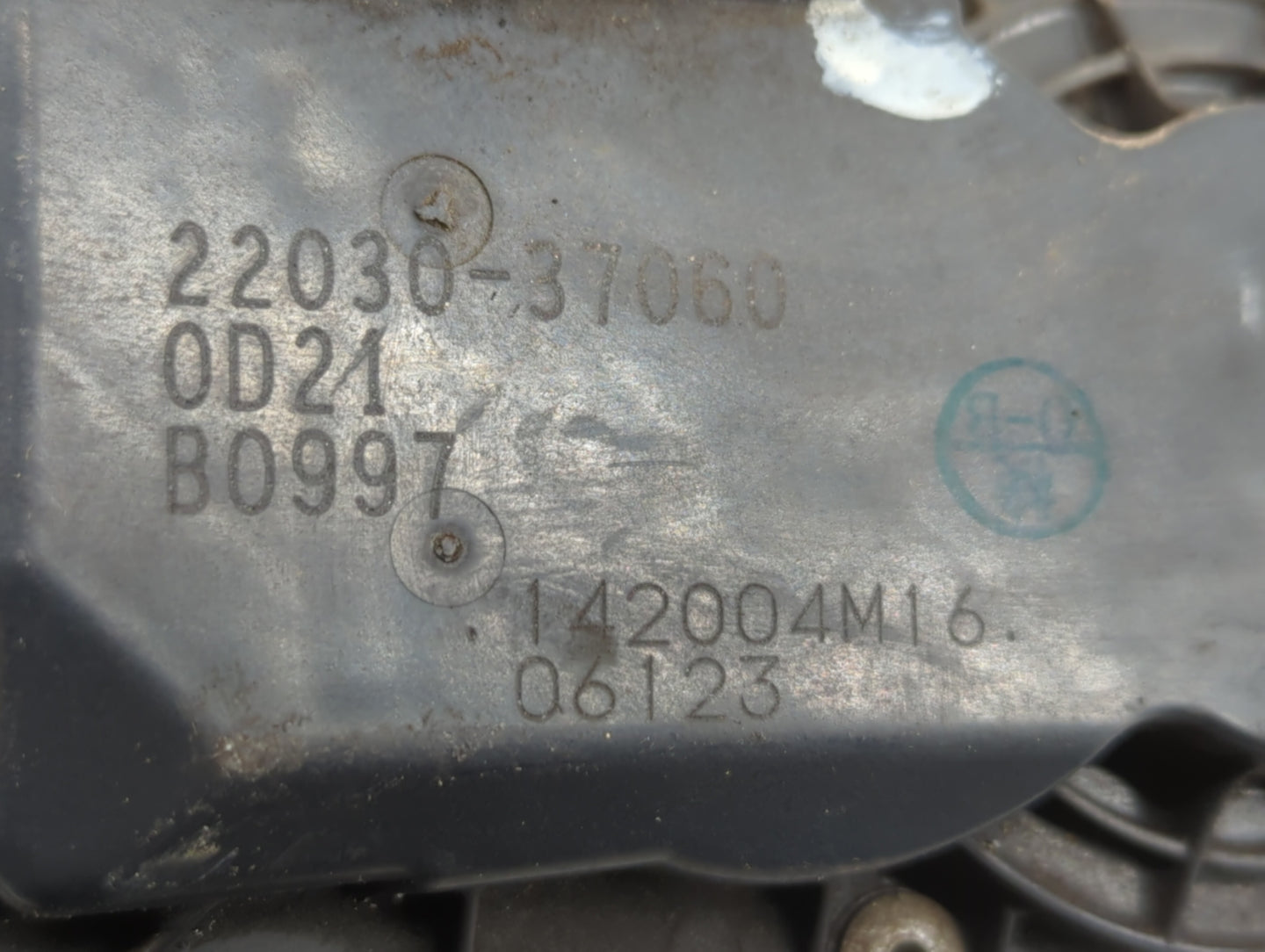 2010-2022 Toyota Prius Throttle Body P/N:22030-37060 Fits Fits 2010 2011 2012 2013 2014 2015 2016 2017 2018 2019 2020 2021 2