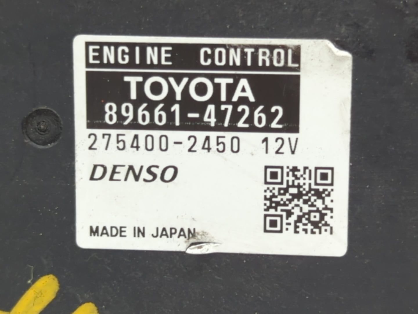 2010 Toyota Prius PCM Engine Control Computer ECU ECM PCU OEM P/N:89661-47262 89661-47261 Fits OEM Used Auto Parts - Oemused
