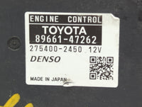 2010 Toyota Prius PCM Engine Control Computer ECU ECM PCU OEM P/N:89661-47262 89661-47261 Fits OEM Used Auto Parts - Oemused